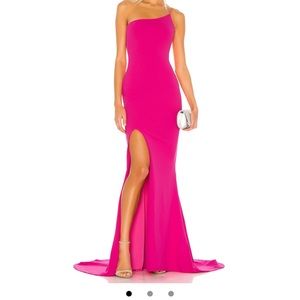 X REVOLVE Jasmine One Shoulder Gown
Nookie